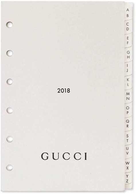 gucci agenda refill 2019|Gucci Lifestyle Stationery .